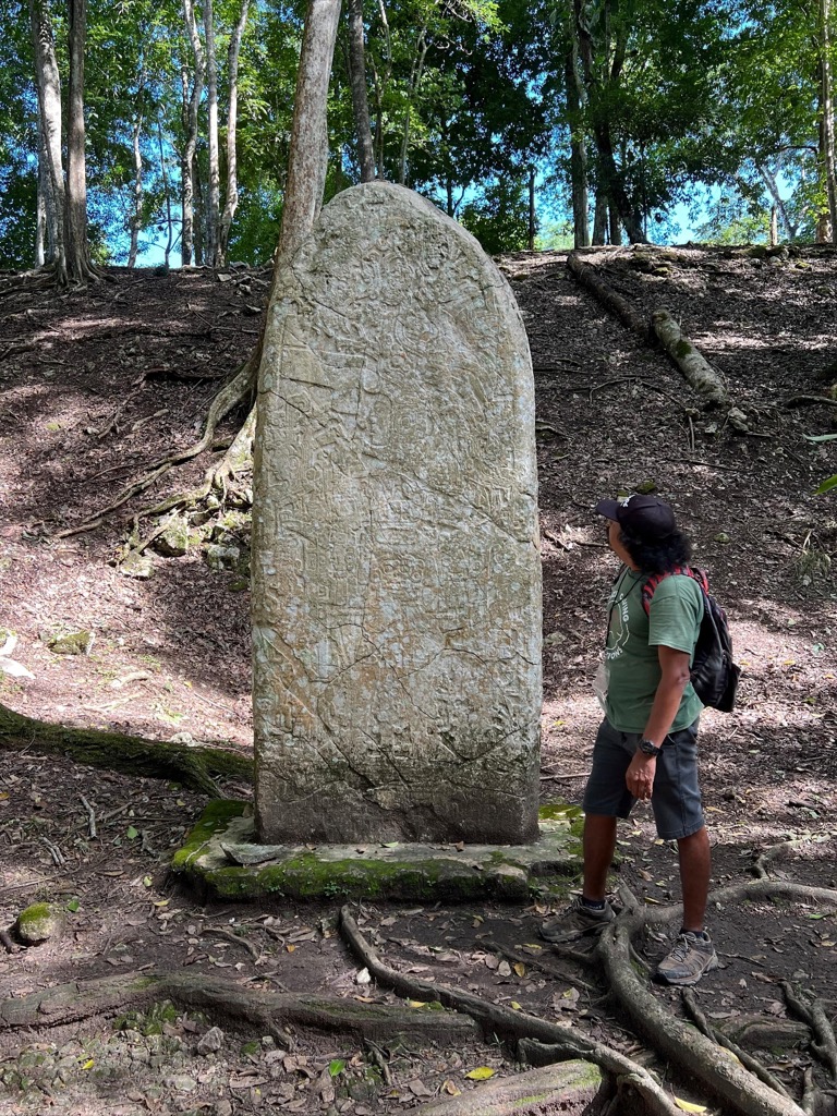 Stele replica