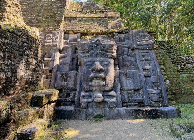 Mask at the Mask Temple