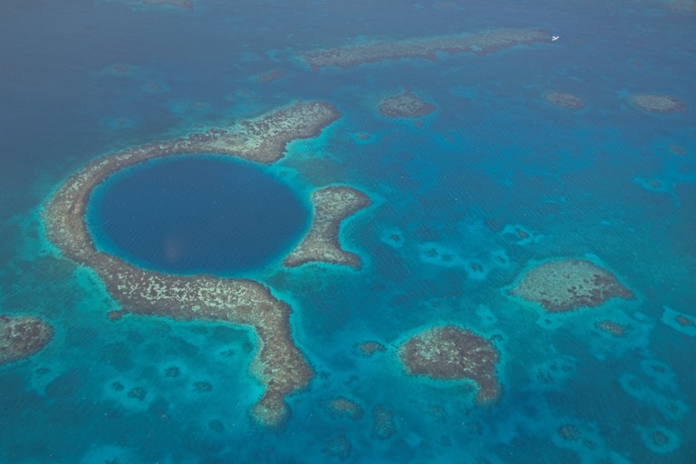 Great Blue Hole with the Cherokee Six