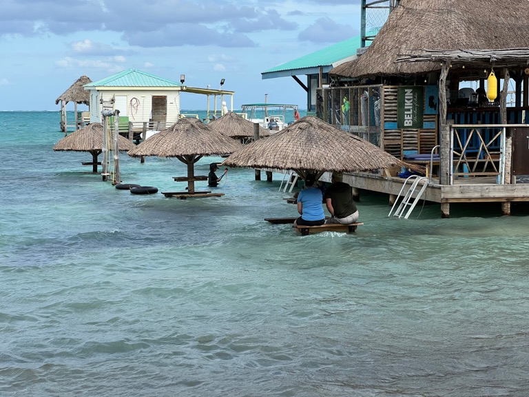 Dining in the sea