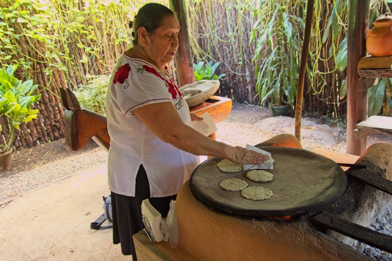 Cooking Tortillas