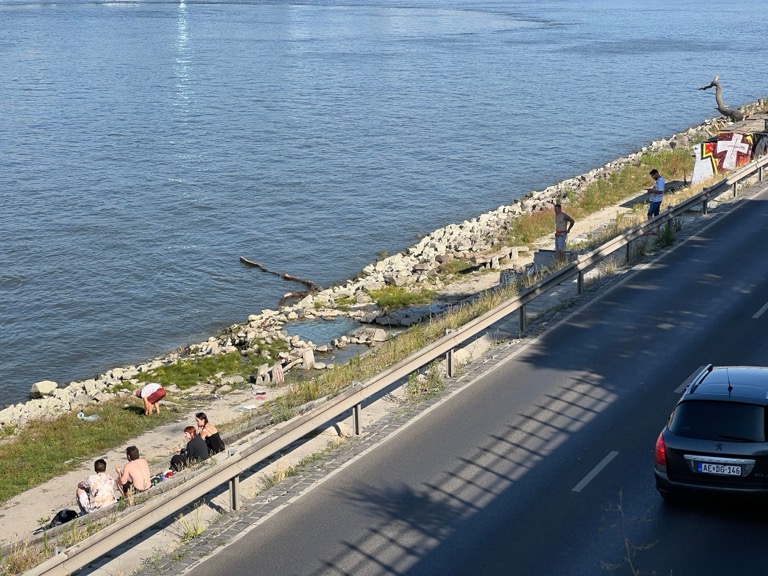 Hot Springs near Gellért spa