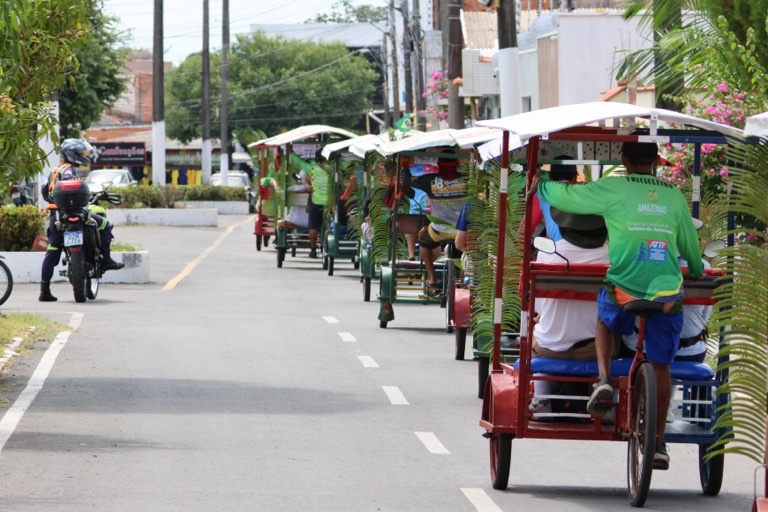 Bike Taxis on tour