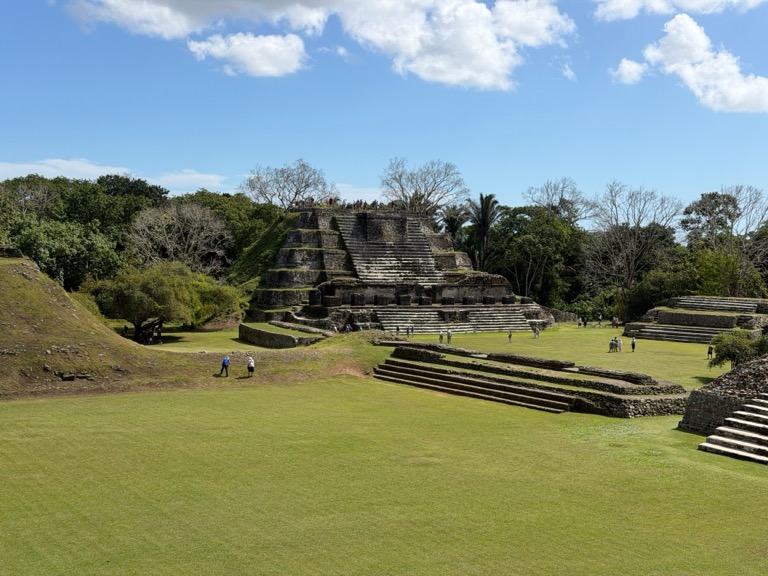 Plaza B with the Temple to the Sun God