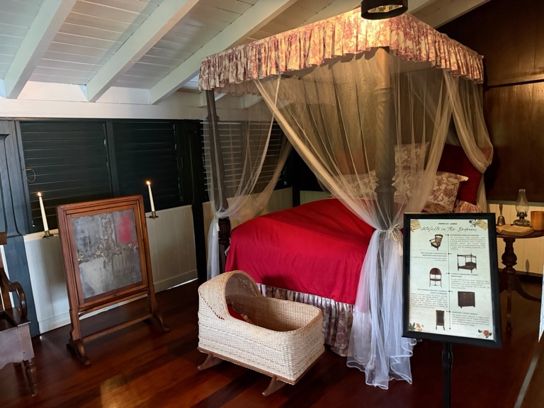 Bedroom on the 3rd level porch