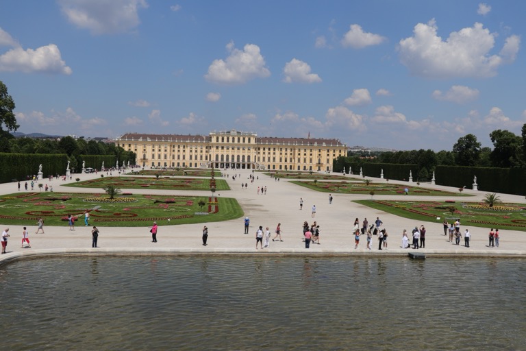 Gardens from the Gloriette