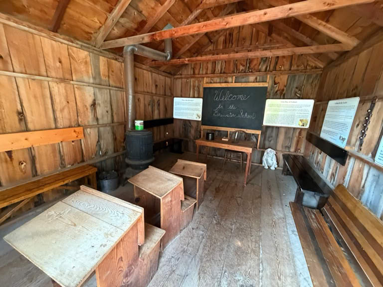 Replica Brewster Schoolhouse Interior