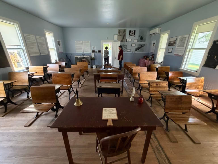 DeSmet Schoolhouse Interior