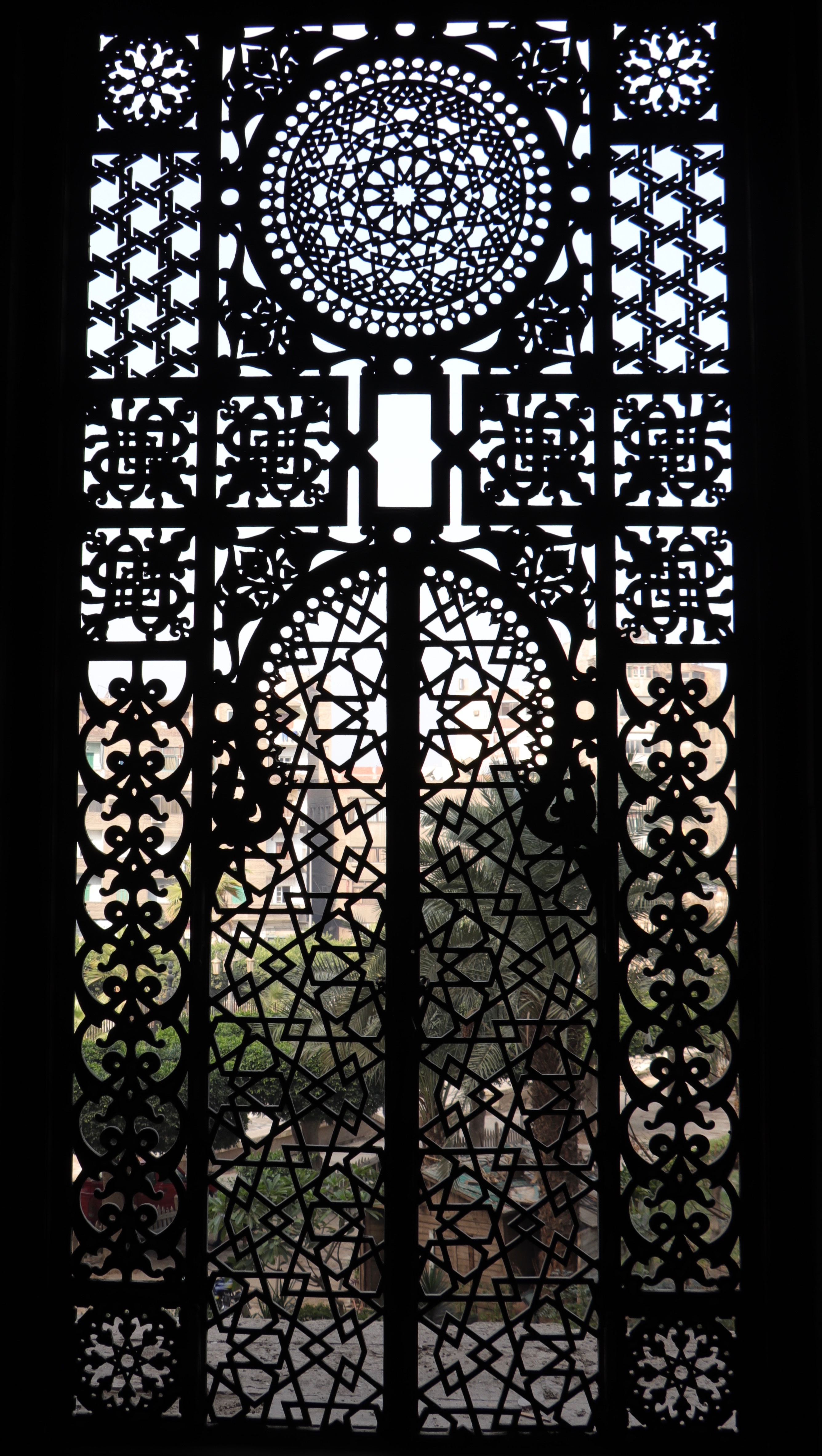 Grillwork door