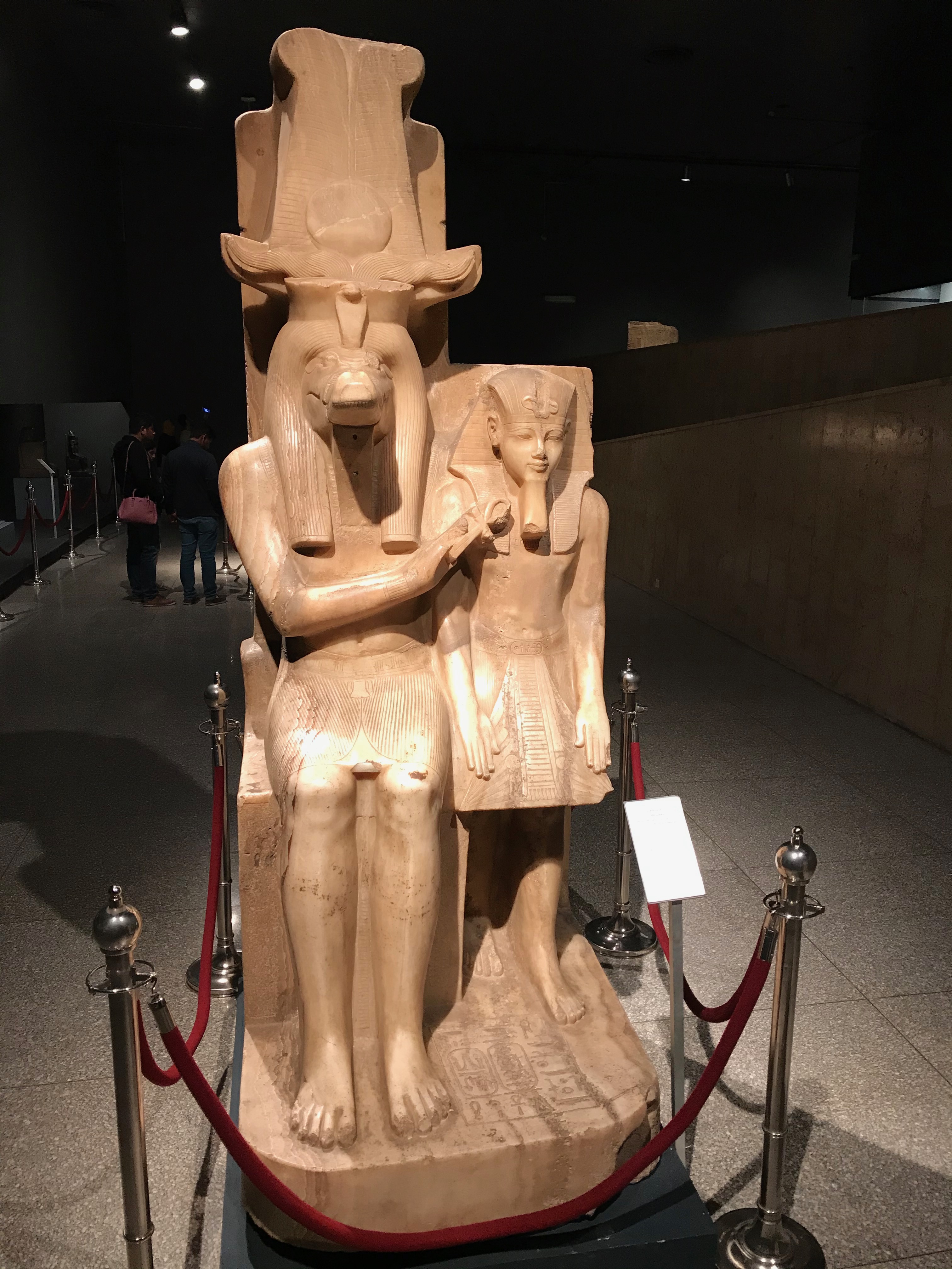 Sobek (crocodile god) and Amenhotep III