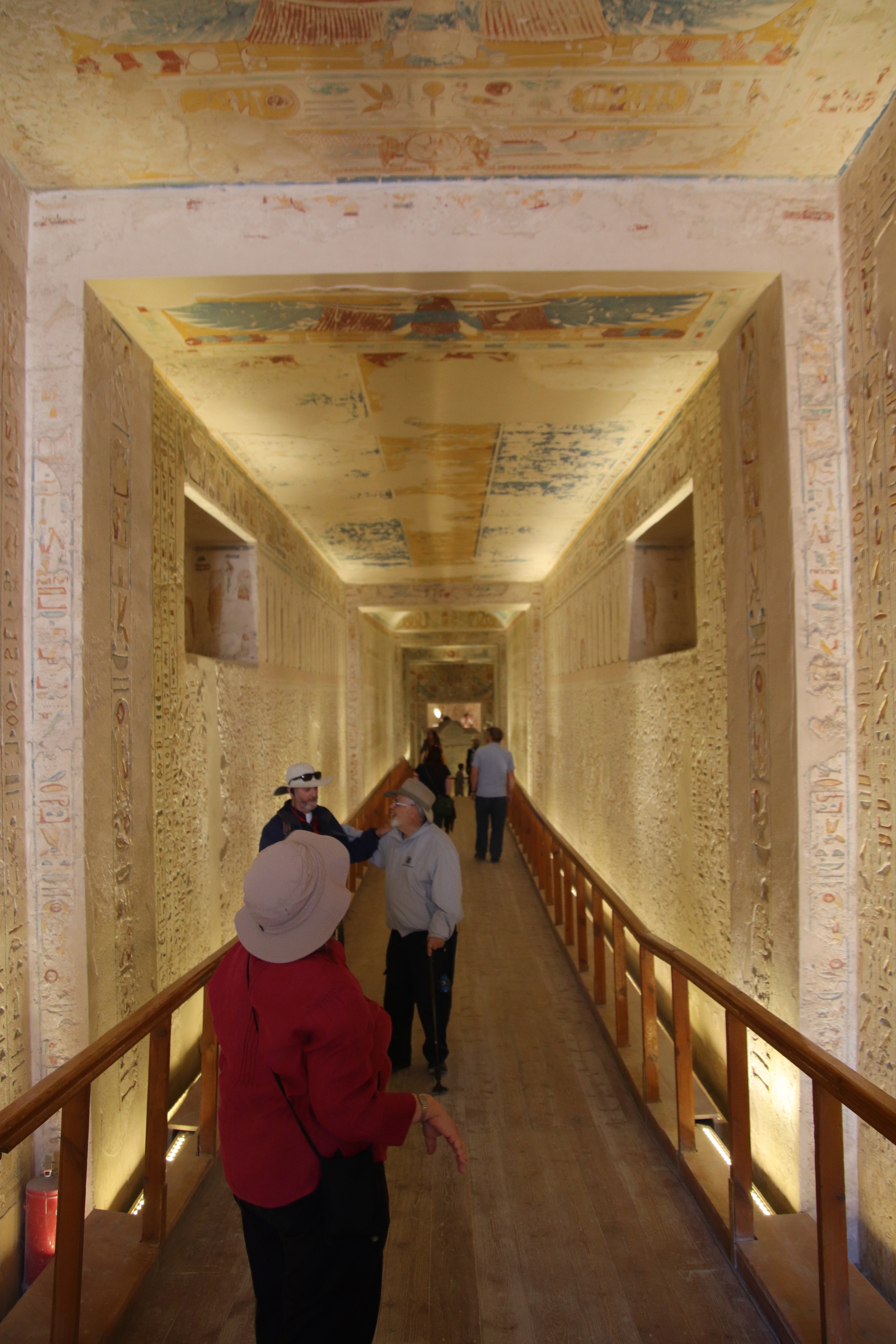 Passageway to Ramses IV burial chamber