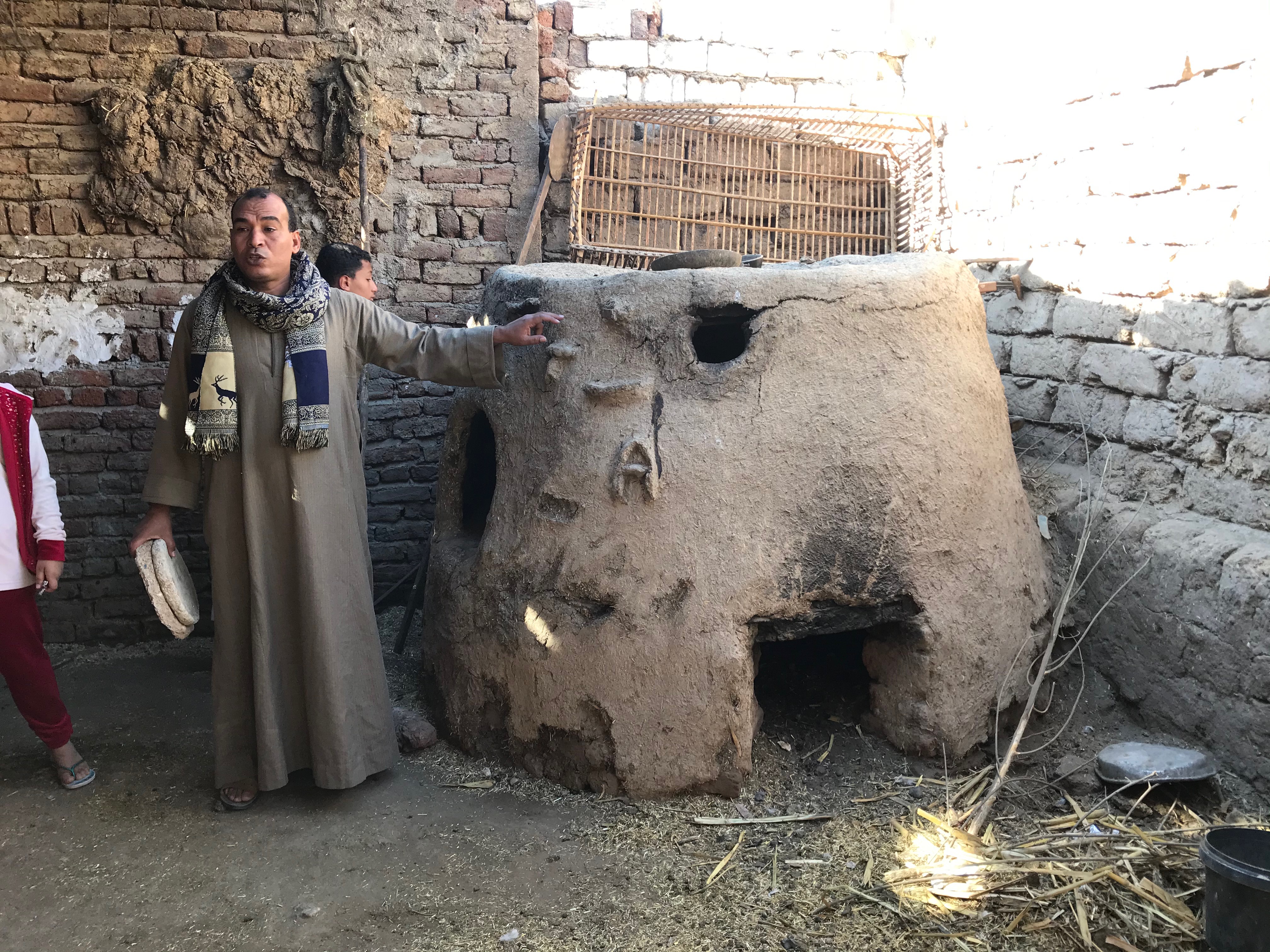 Mud and Straw oven