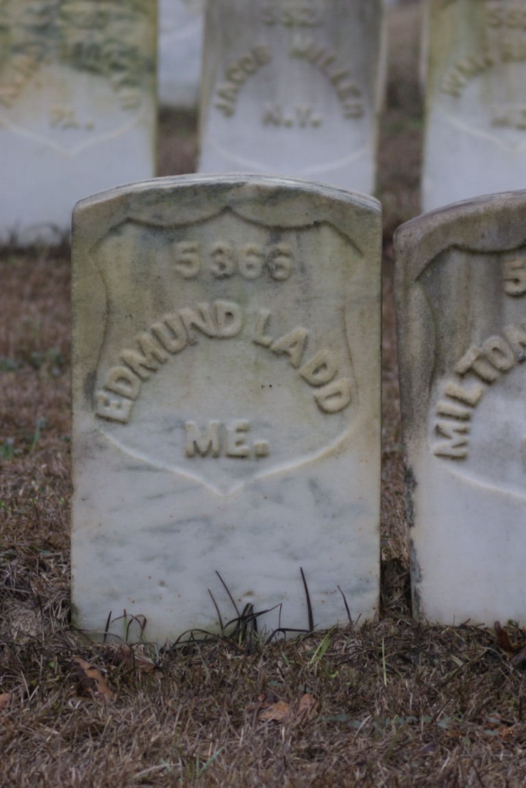 Edmund Ladd headstone