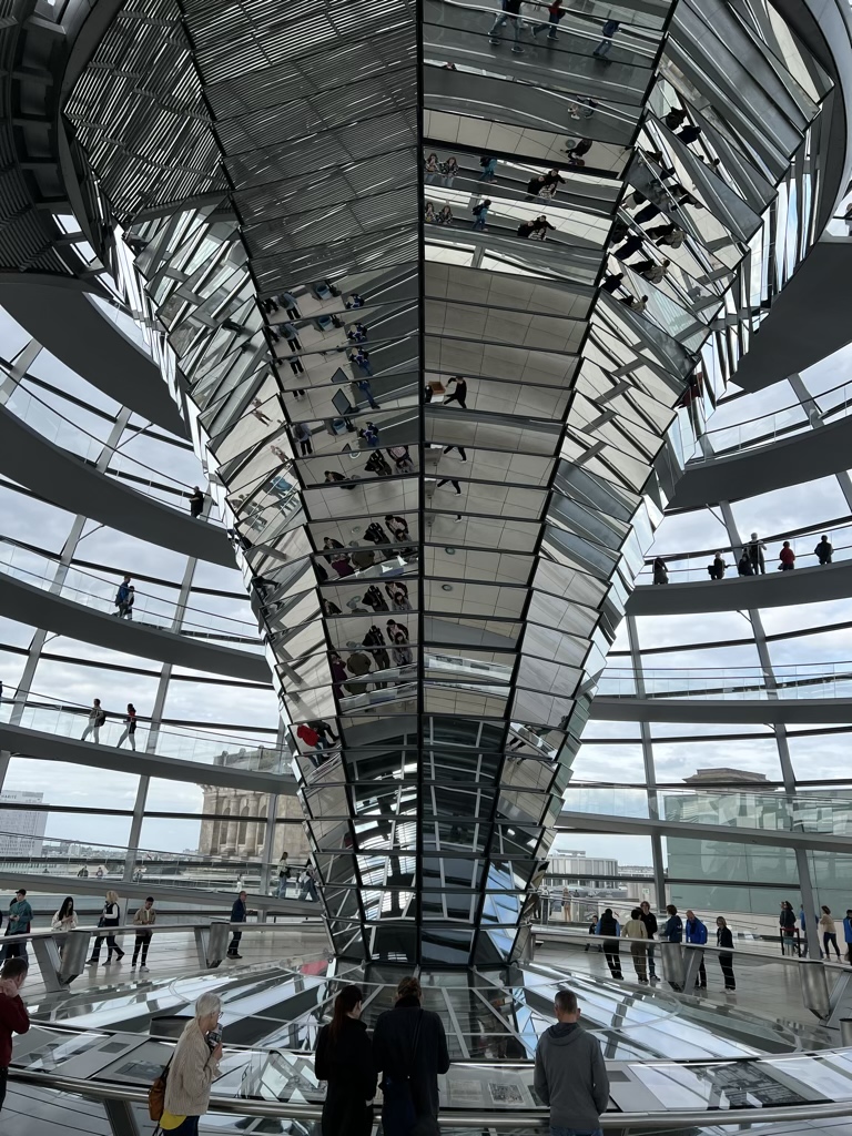 Inside the Rechstag Dome