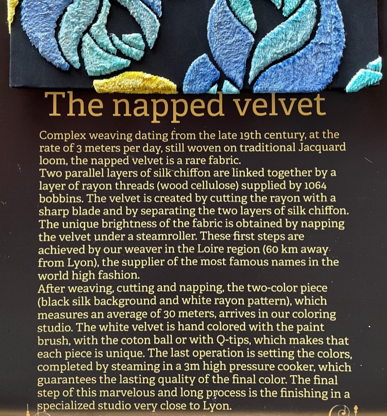 Napped Velvet Explanation