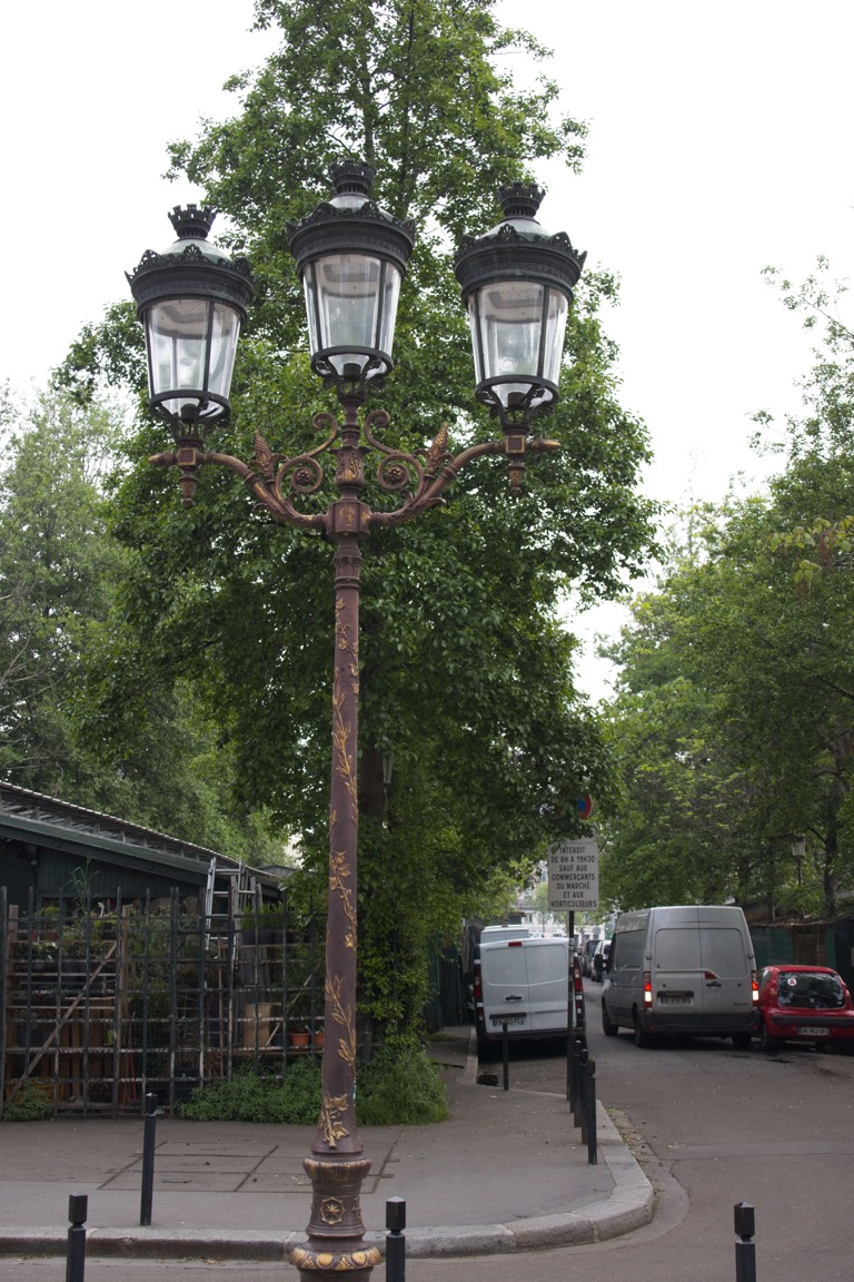 Old gas Streetlight