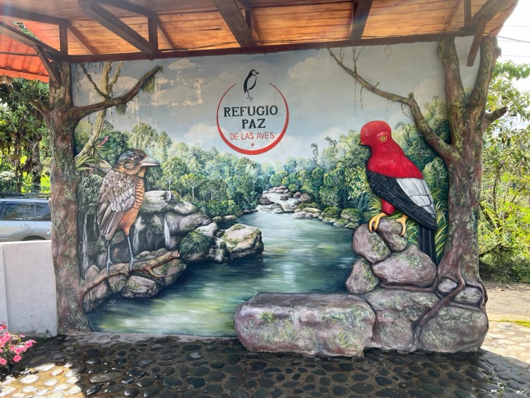 Sign at the restaurant