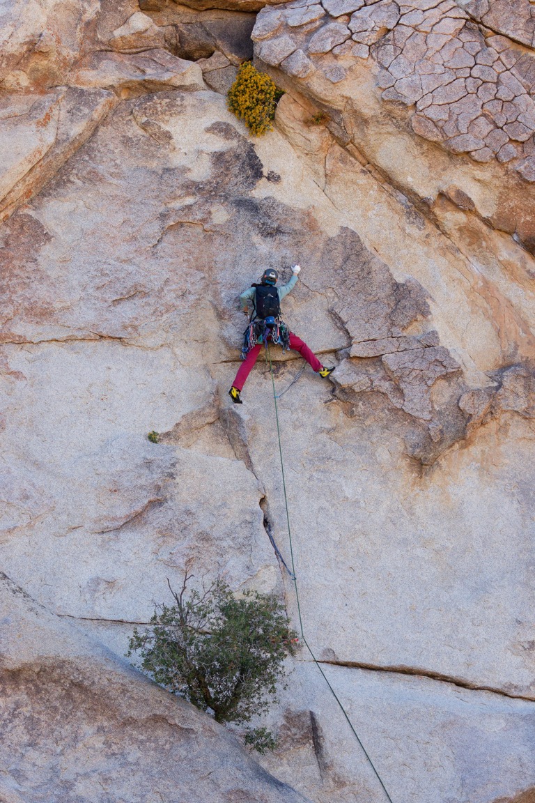 Rock climbing