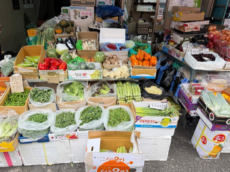 Vegtables in the Market