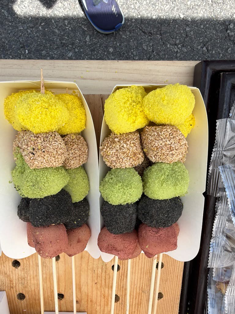 Tteok (similar to mochi)