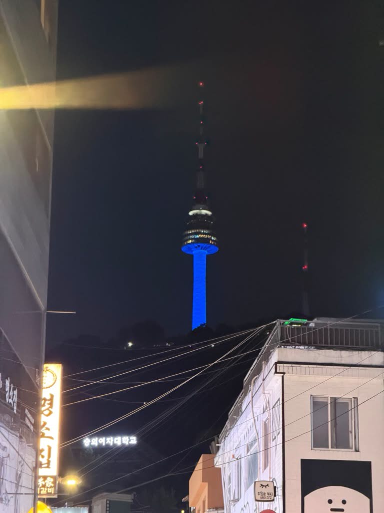 Namsam Tower at night
