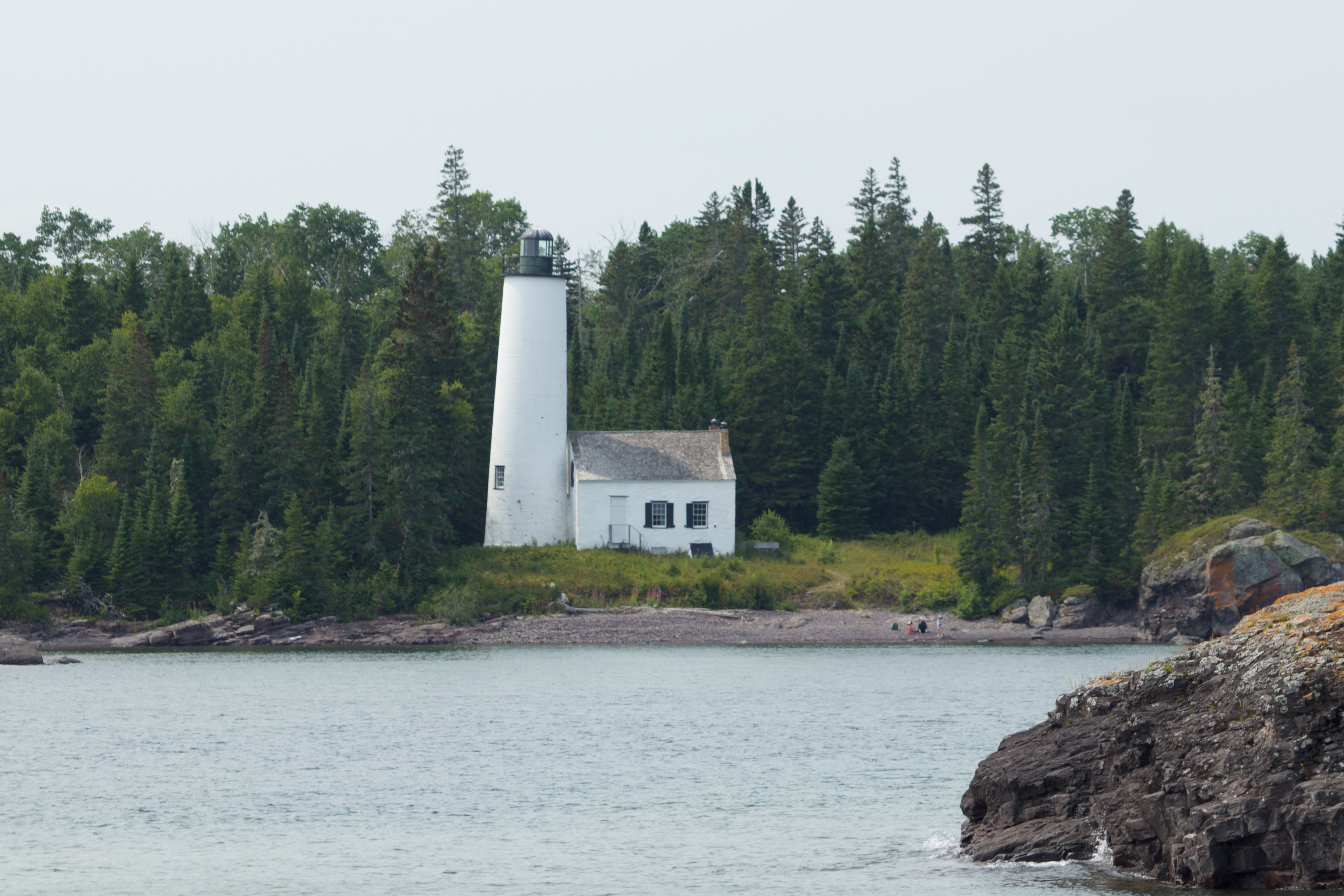 Tobin Harbor lighthouse