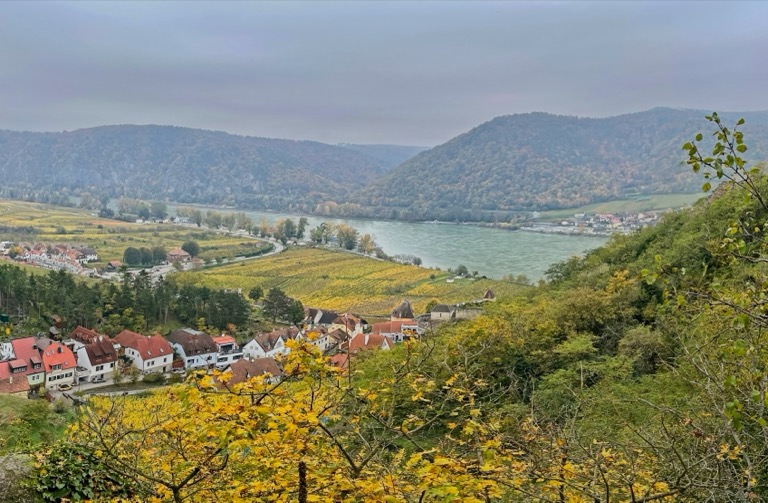 View from castle ruins