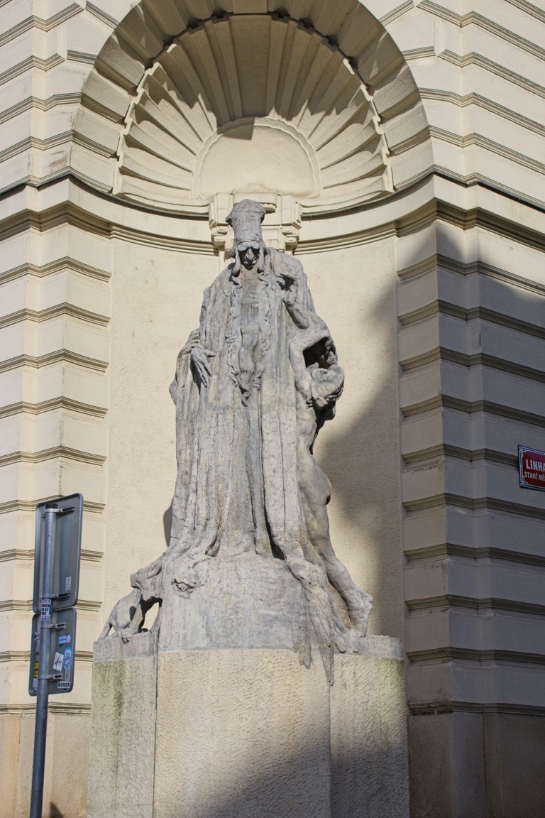 Statue of Rabbi Judah Loew ben Bezalel