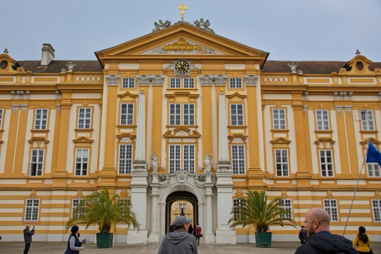 Entrance to the Abbey