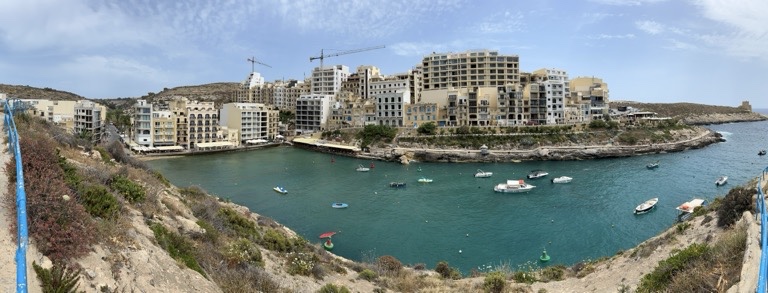 Xlendi waterfront