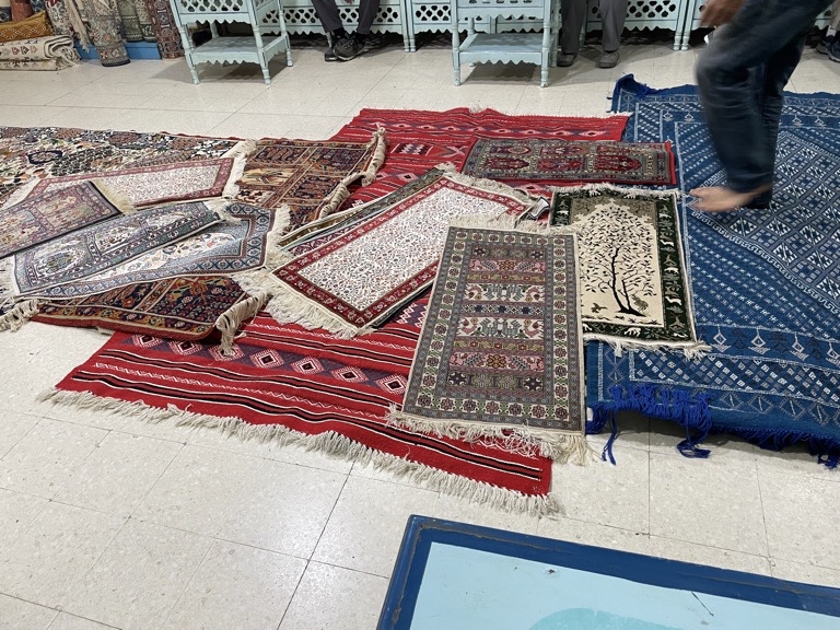 Smaller Silk carpets