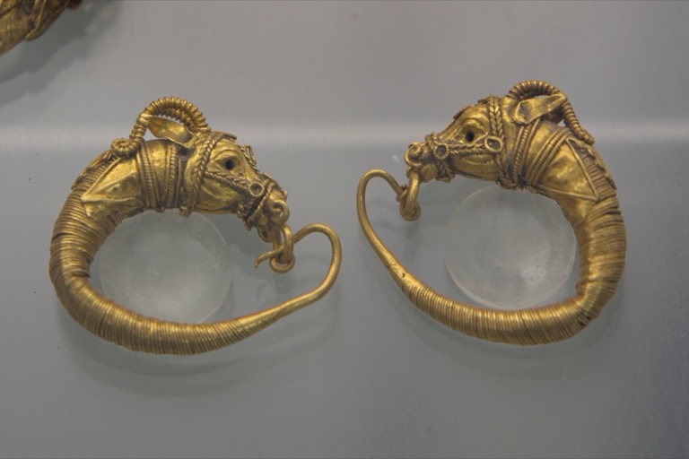 Antelope Earrings from 200 BC