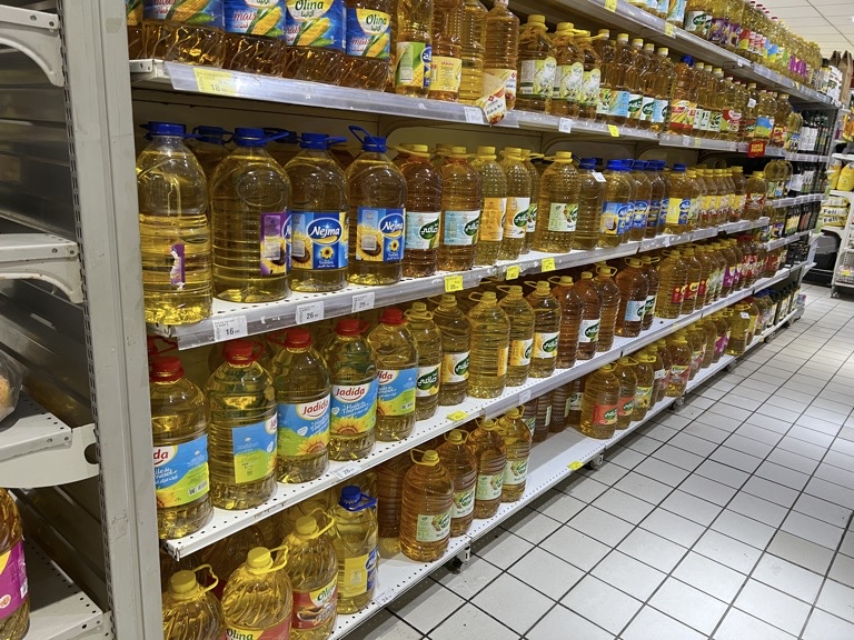 Cooking Oil Section