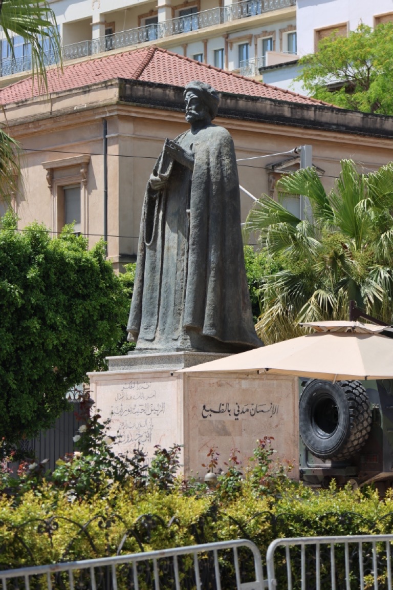 Ibn Khaldun statue