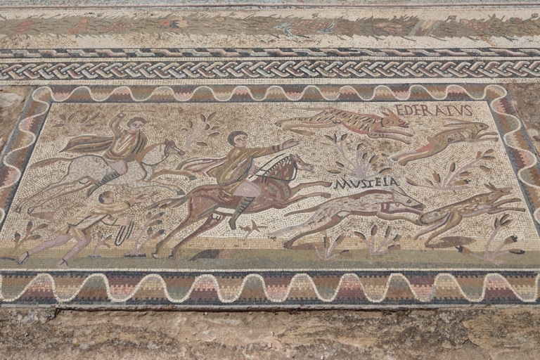 Hunting Scene Mosaic