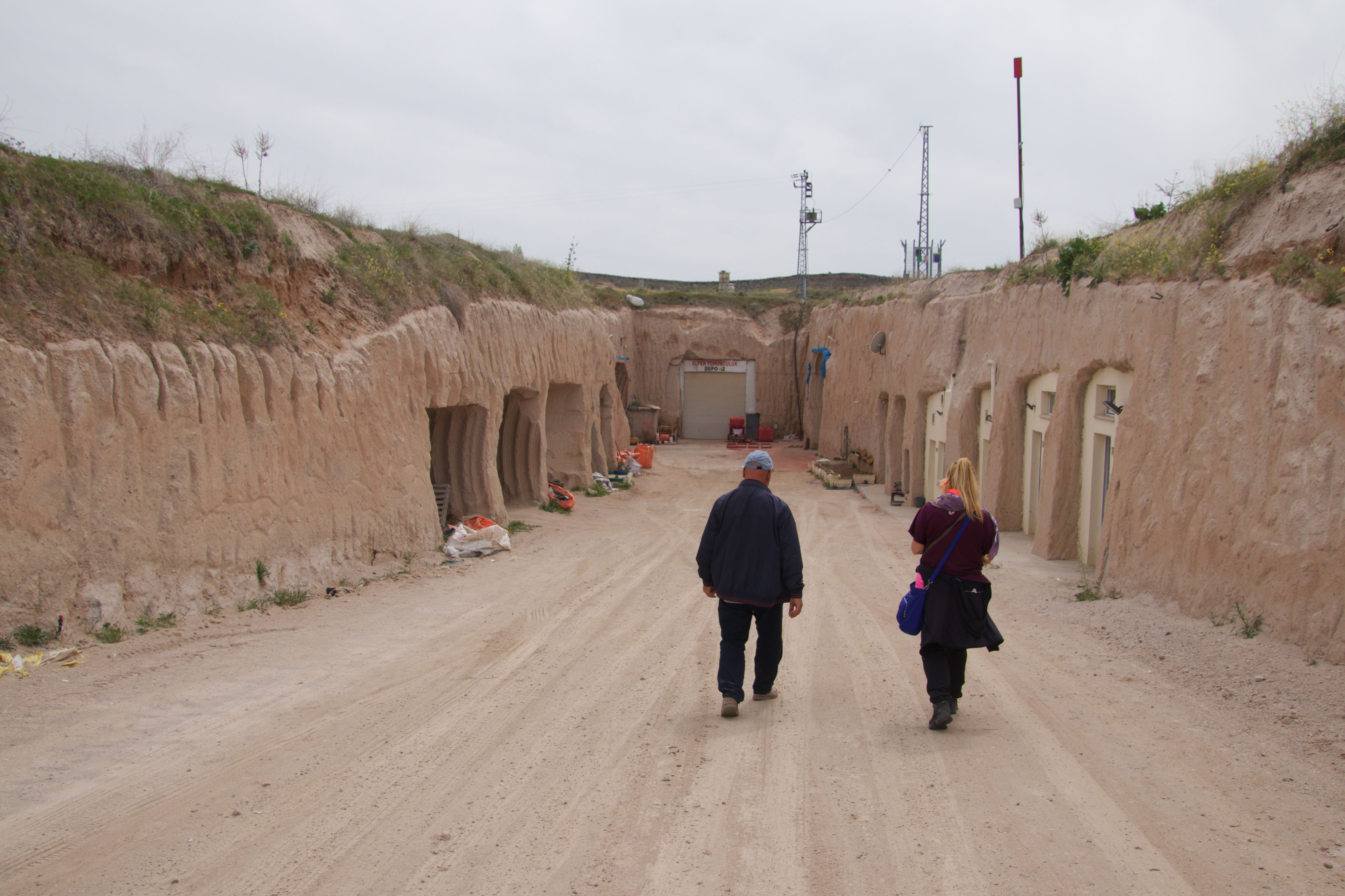 Entrance to Potato Storage