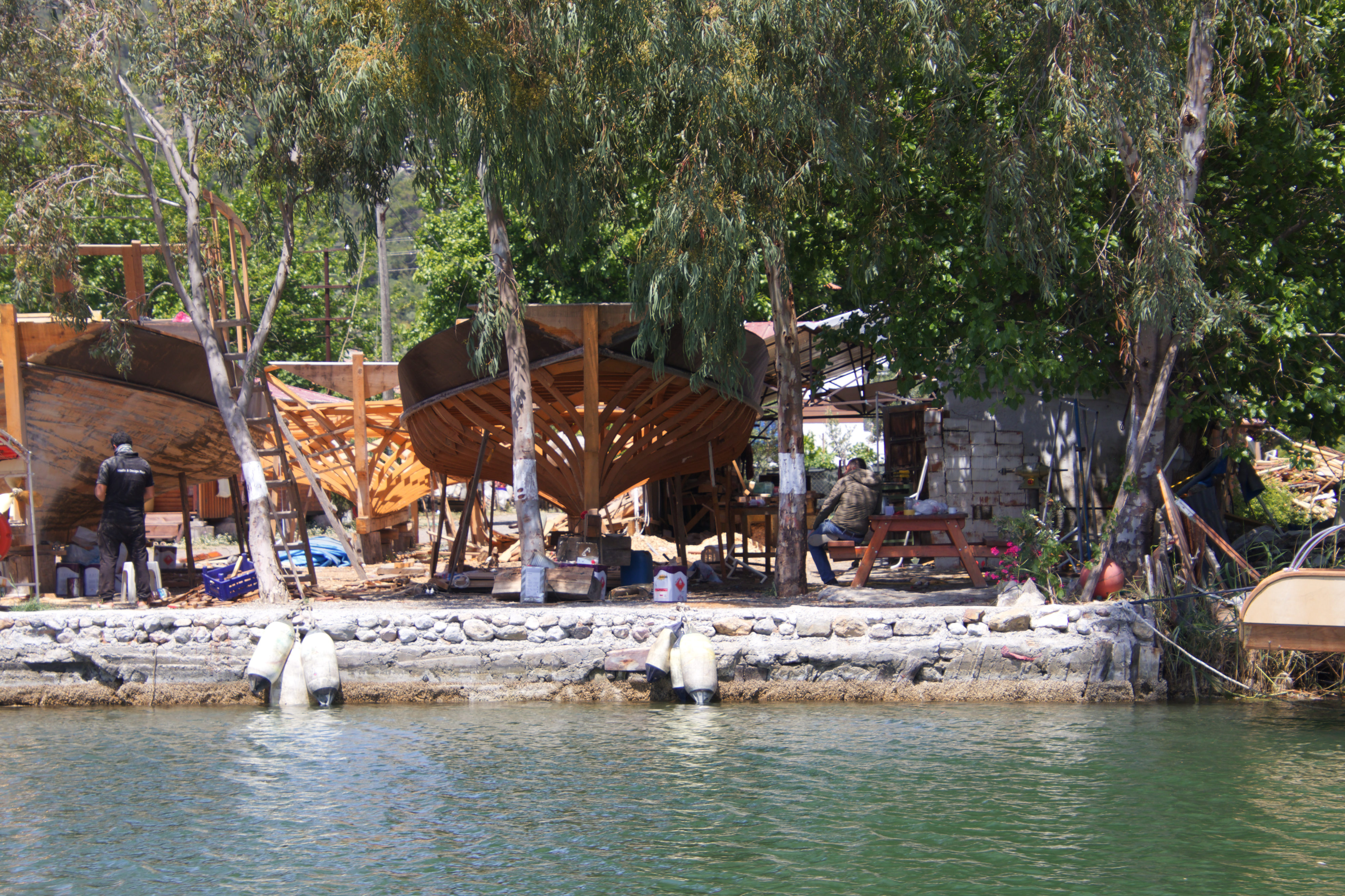 New boats under construction