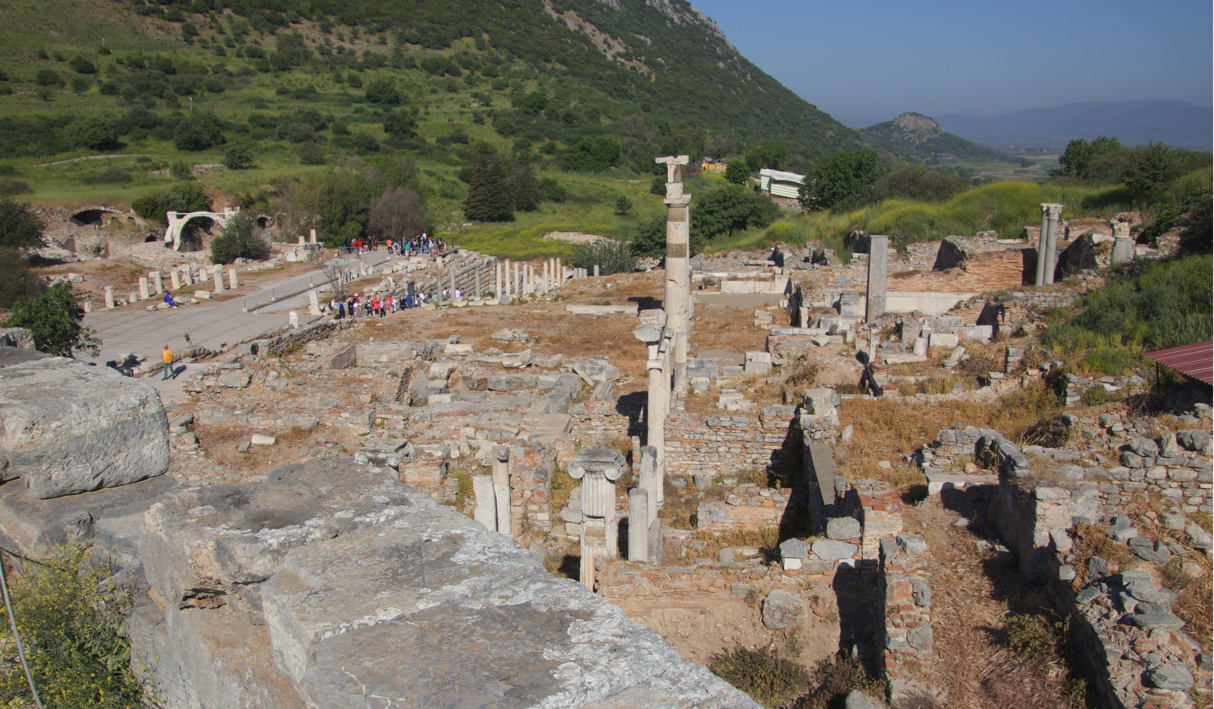 Rooms where Artemis statue was found