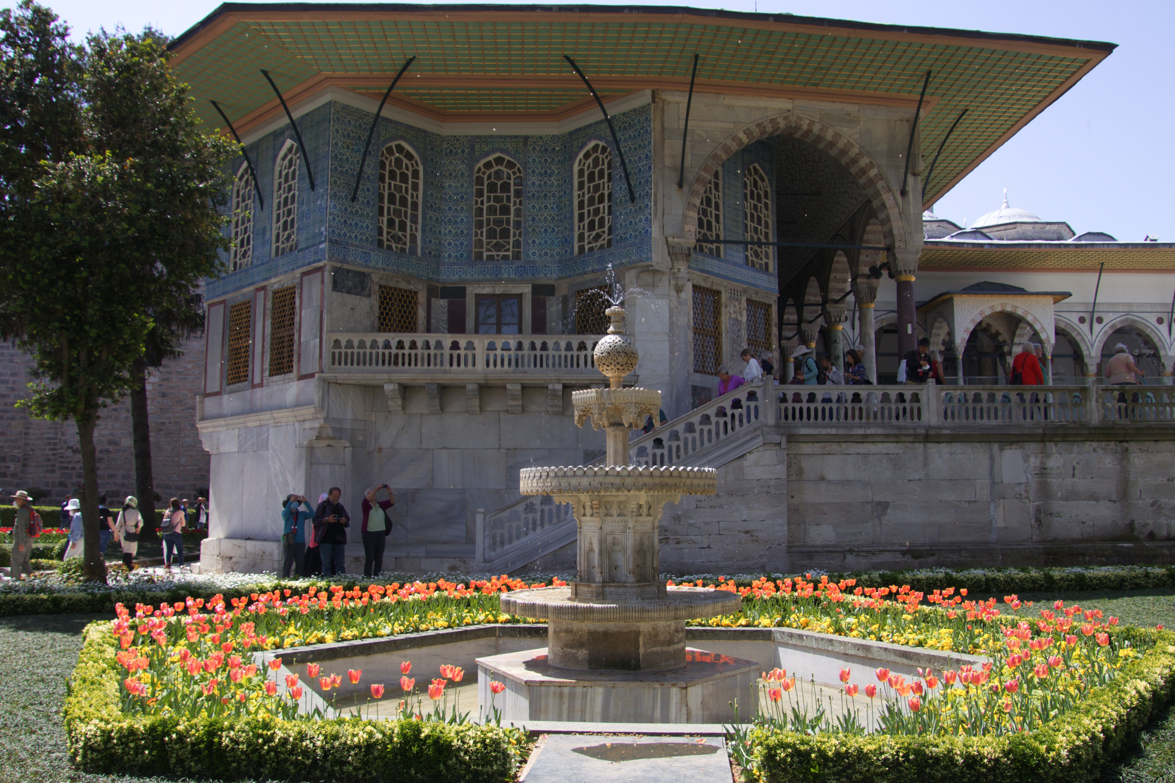 Fountain in the Sultan’s area of Topkapi Palace