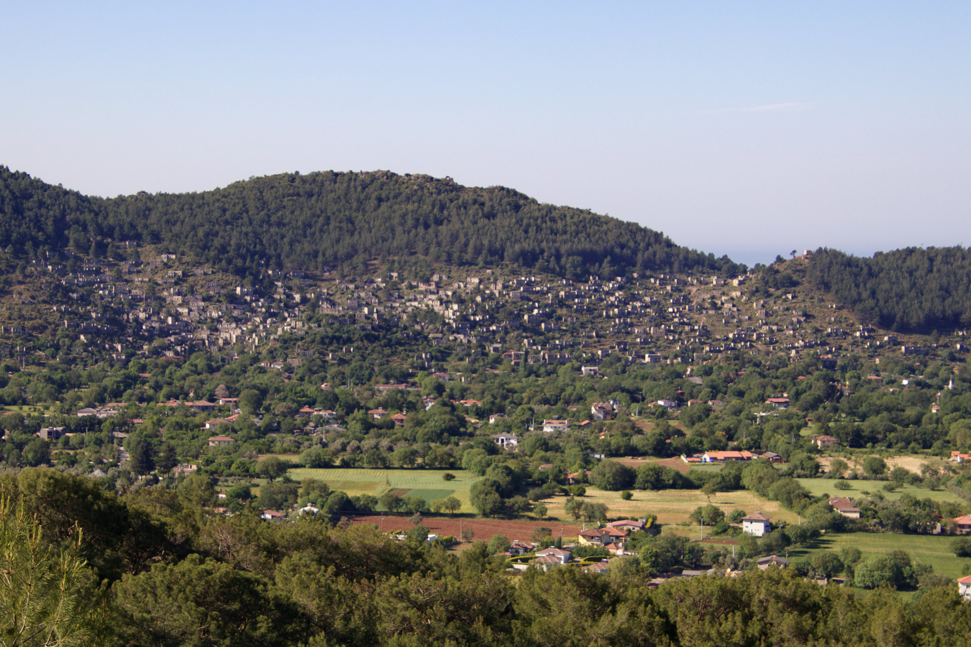 Overview of village