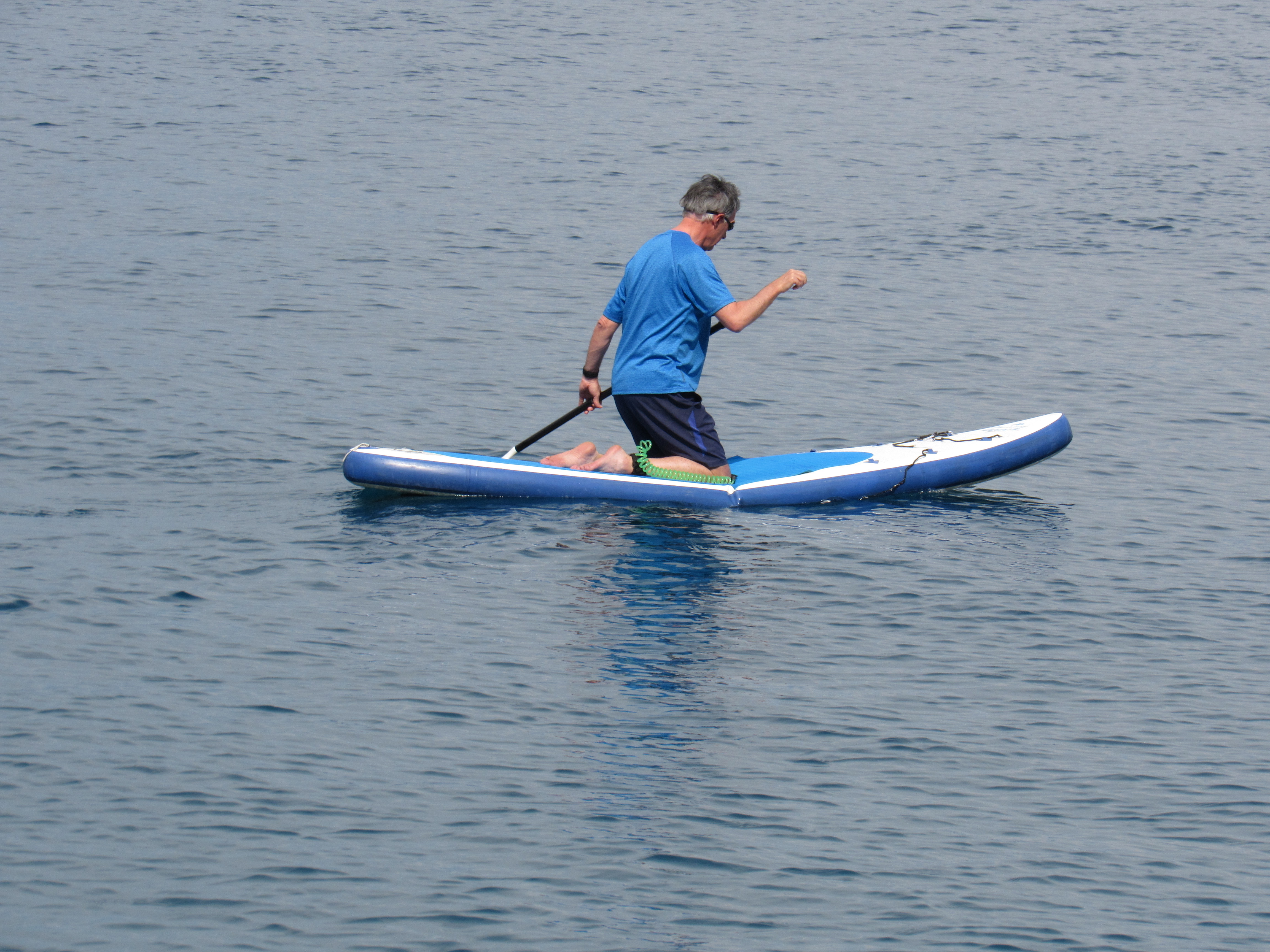 Paddle boarding