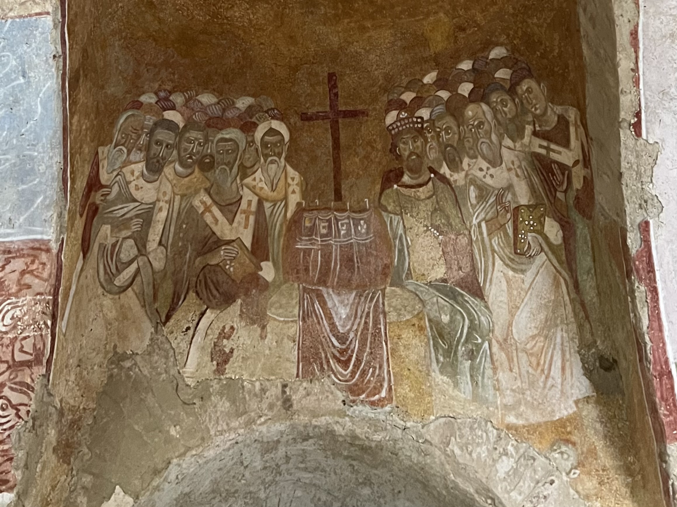 Bishops meeting with Emperor Justinian