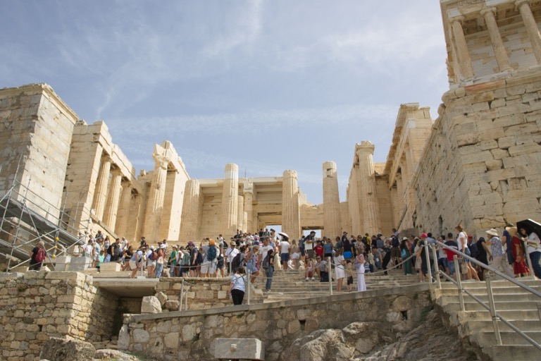 Entrance to the upper Acropolis