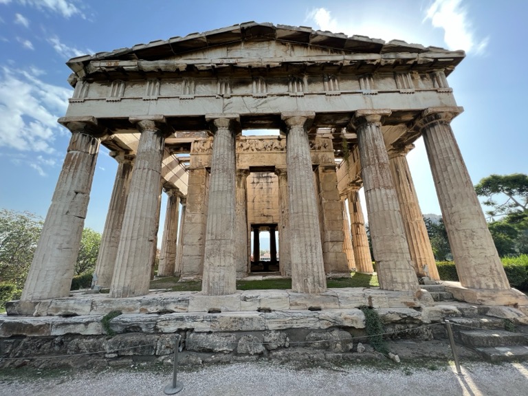 Temple of Hephaestus from the west