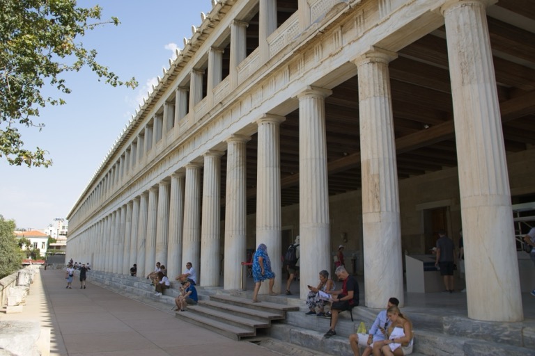 Stoa of Attalos re-construction