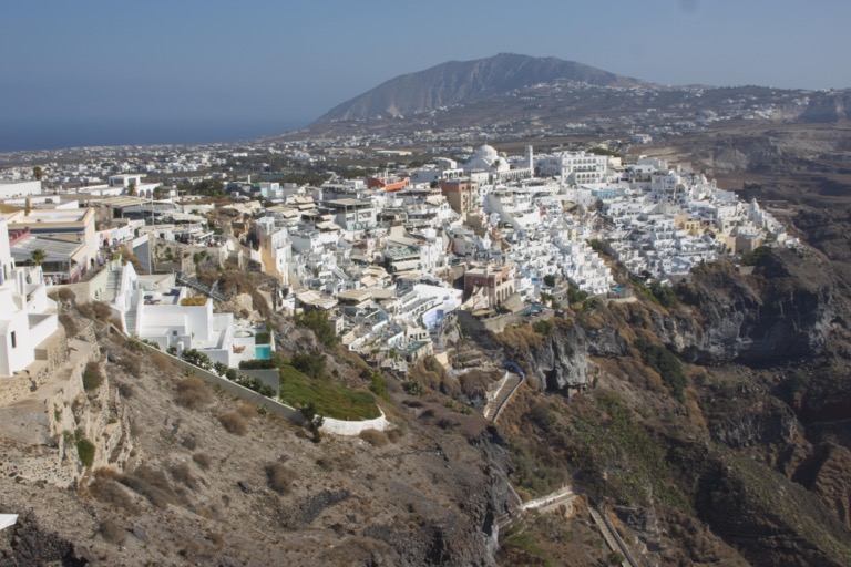 Fira looking south